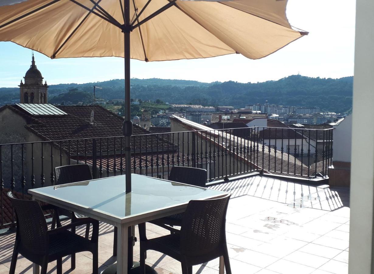 Apartamento Con Terraza En El Casco Historico Оренсе Екстер'єр фото