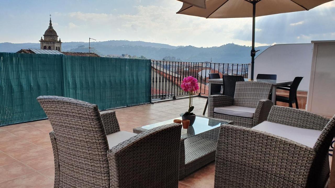 Apartamento Con Terraza En El Casco Historico Оренсе Екстер'єр фото